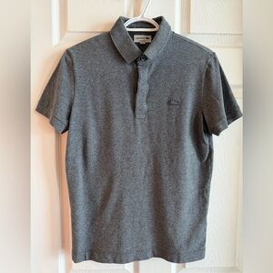 Lacoste Men's Grey Polo Shirt
